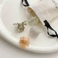 前髪クリップ レディース ミニ うさぎモチーフ サイド 碎髪クリップ コームクリップ 「FUNCOCO」