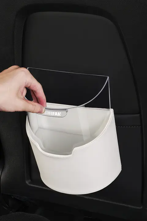 車載ゴミ箱 車の使用シーン インテリア収納ボックス 吊り下げ式