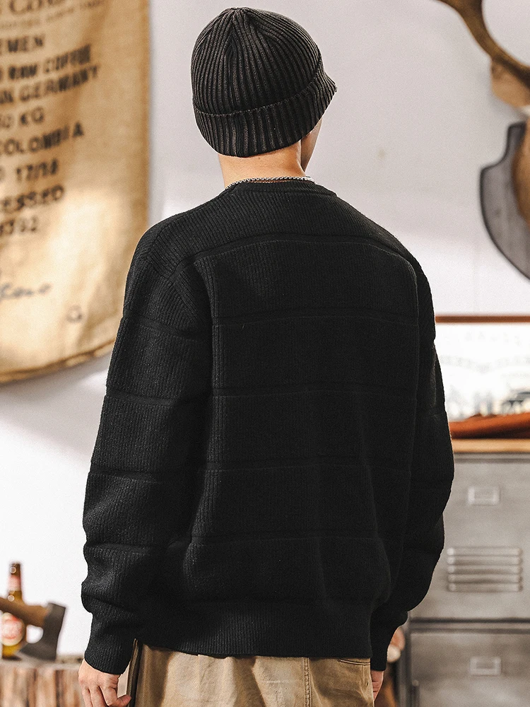 春服 メンズ 通勤コーデの秘密：厚手ニットの活用法完全ガイド