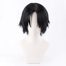 黒子のバスケ 高尾和成 コスプレウィッグ【スタイリング済み・黒色ショートヘア】