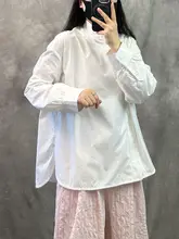 した着心地が魅力！ヴィンテージ風中式長袖シャツ【春用・大きいサイズ・カジュアルデザイン】（セットアップ対応）