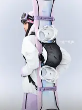 N&N 厚手のスノーボード用収納バッグ【ショルダー付き・ヘルメット掛け対応】