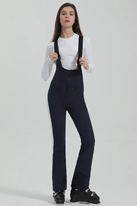 gsousnow レディーススキーオーバーオールパンツ【防水・フィットデザイン・冬用】