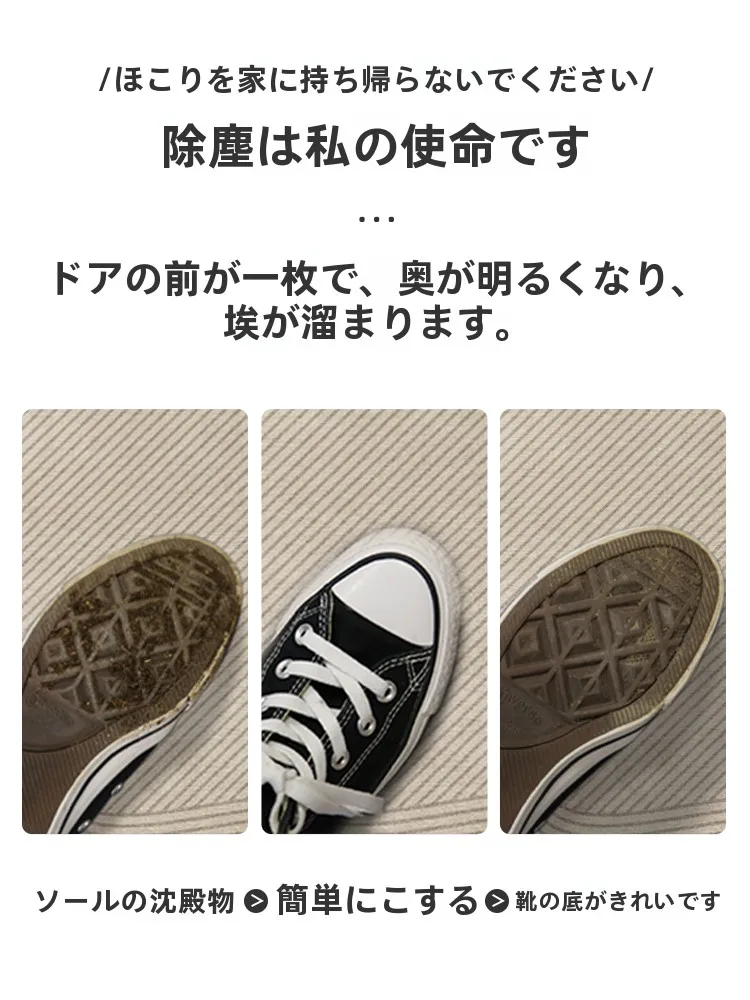 インテリア買い物リストの作り方 | 入口マットのサイズ・機能別選定手順