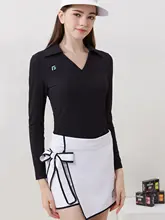 春秋季用 ゴルフレディース長袖ワンピース【スポーツウェア・ストレッチ・テニス対応】（セットアップ対応）