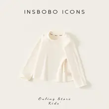 女の子用 長袖Tシャツ【かわいいデザイン・秋用・コットン素材】（セットアップ対応）