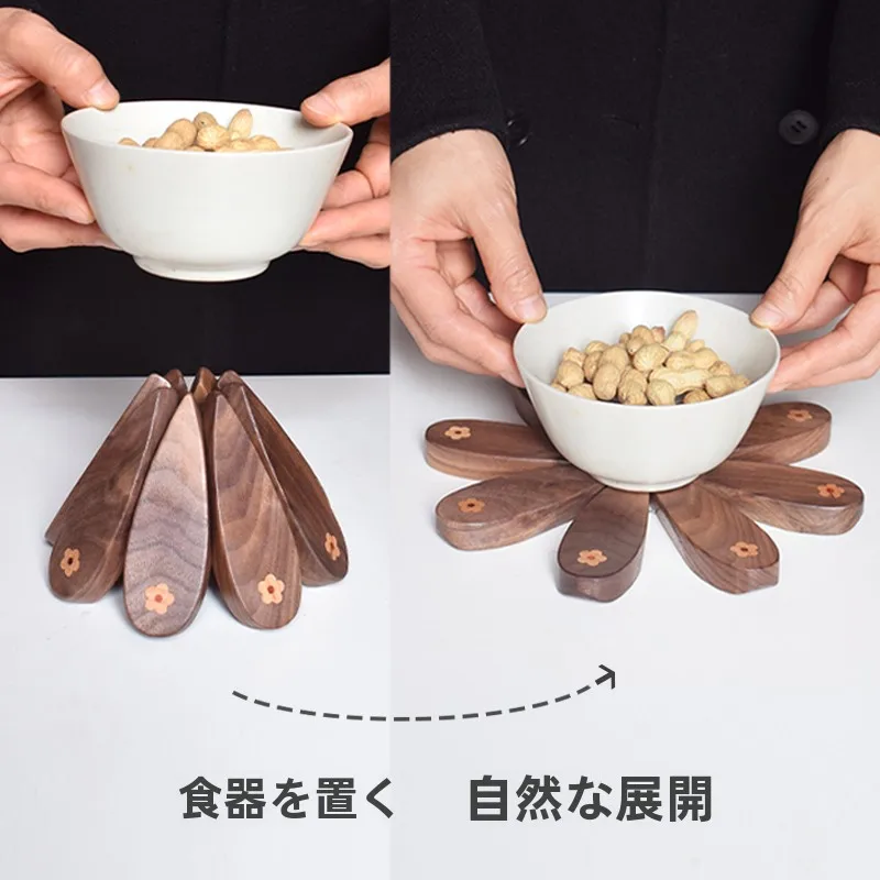小さなキッチンにぴったりな「木のテーブルマット」は、どう選ぶ？
