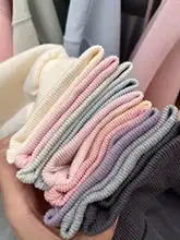 薄手コットンフード付きパーカー【カジュアル・女性用・ゆったりシルエット】