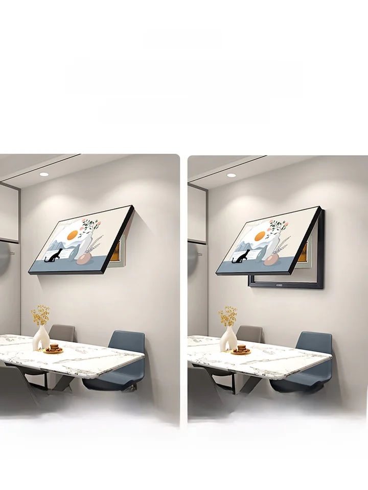 モランディ 電気メーター箱用装飾画【穴あけ不要・配電箱カバー・リビング用】