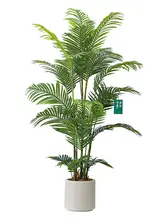 高級インテリア用 フェイク植物 散尾葵【室内装飾・熱帯植物・大型】

