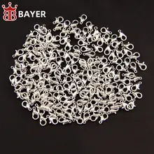 金属製 ロブスターフック 小型接続パーツ【DIY手作り用・パールアクセサリー対応】