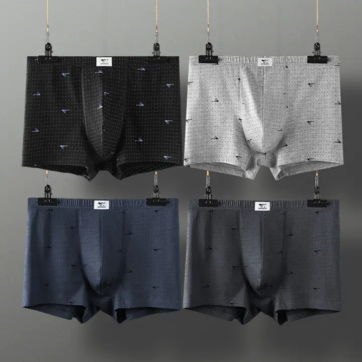 七匹狼 メンズ ビッグサイズ ボクサーパンツ【純綿・ゆったり・平角ショート】