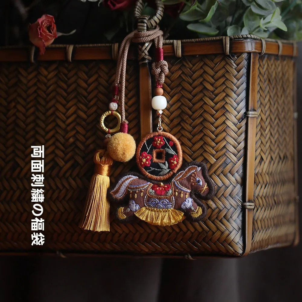 刺繍DIY手作り香囊：敬老の日プレゼントとしての実用性と作成の簡易性