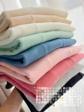 緑のラウンドネックニットインナー【ゆったりしたデザイン・秋冬用】