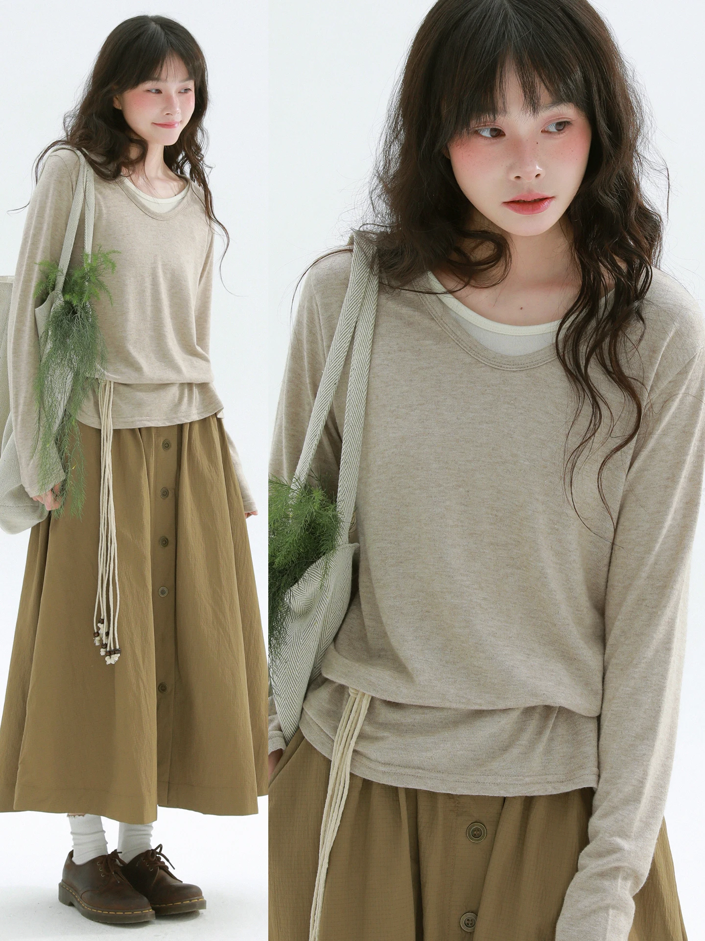 シアートップス コーデ 春 どんなもの？今季のトレンドとして注目すべき「重ね着に最適な長袖Tシャツ」の本物の使い方とは？
