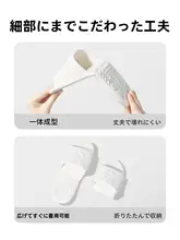 MINISO 折りたたみスリッパ バススリッパ すべり止め 防水 コンパクト 携帯用 旅行 出張 ホテル 来客用 お風呂用 使い捨て