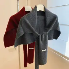 羊毛製のシンプルニットカーディガン【秋冬用・万能・高級感あり】