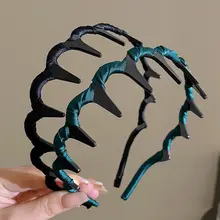 波浪デザイン ヘアバンド【滑り止め・洗顔用・高い位置での装着】