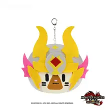 FANTHFUL モンスターハンター ジャグラスのウルガノスフィギュア付きリュックチャーム【アイルー・クッションタイプ】