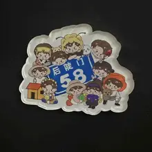 アクリル製ダブルサイドキーホルダー【バックパック用・農業テーマ・周辺アイテム】