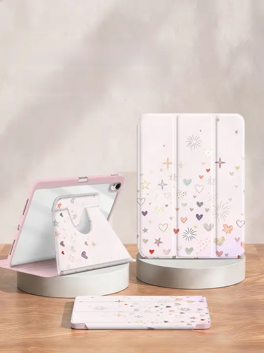 Huawei MatePad用保護ケース【ペン収納付き・薄型・回転スタンド機能・全包対応】