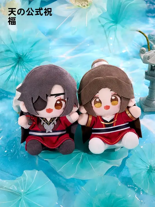 毛糸で作られた可愛いキャラクター人形【天官賜福・清涟蓮シリーズ】
