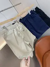 夏用 メンズ コットン素材 短パン【極上の柔らかさ・通気性・ウエストゴム】