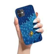アメリカンスタイルのイラスト入りスマホケース【群衆デザイン・iPhone 11/12/13 Pro Max/14/15/16 Pro Max対応・シリコン製・小米・Huawei用】
