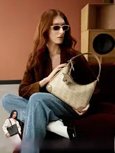 高級感漂う独角獣デザインのHOBOバッグ【片肩掛け・斜め掛け・通勤用】