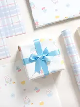 包装紙 リボン ラッピング用品 大判 おしゃれ インスタ映え 誕生日 お祝い プレゼント
