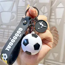 サッカーボール型キーホルダー【スポーツイベント・記念品・カップルギフト】