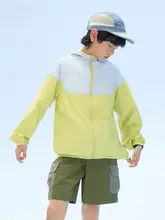 夏用子供用紫外線対策アウトドアジャケット【男女兼用・軽量・通気性】