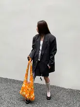 華やかな花柄コットンショルダーバッグ【カジュアル・結びデザイン・斜め掛け対応】