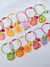 かわいいデザインのD.I.Y.アクリルキーチェーン【個性的なバッグチャーム・学生向け】