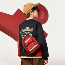 子供用大容量ショルダーバッグ【防水・カジュアル・斜め掛け】