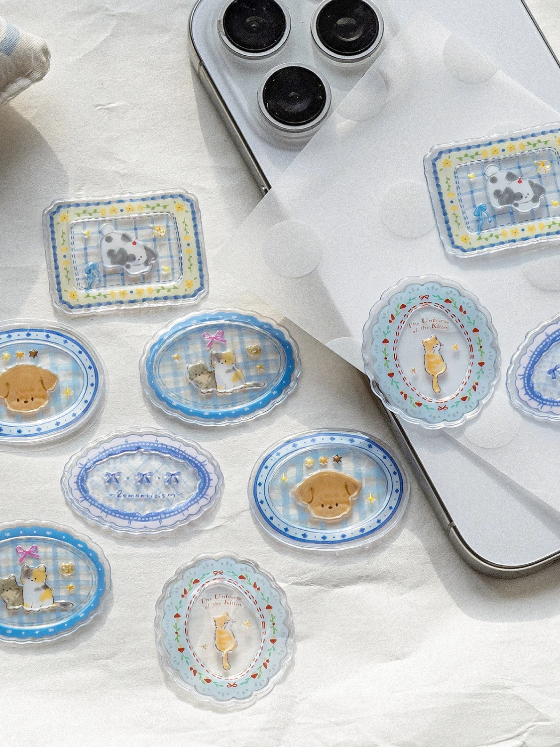 かわいい手描きドロップレジン立体デザインステッカーの実用性と選び方