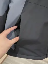 秋冬用 撥水性 吸湿性抜群のカラーコンビネーションのフード付きジャケット【アウター・メンズ】