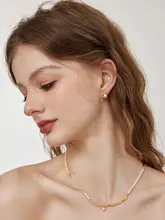 ミニパールピアス【天然素材・デザイン性のあるシンプルスタイル・通勤用】