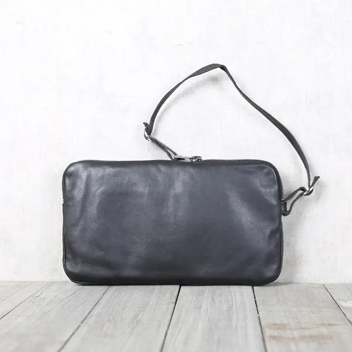 本革 財布 セカンドバッグ クラッチバッグ 手提げバッグ ハンドメイド 牛革 オリジナルデザイン