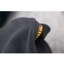 高腰ストレッチデニムパンツ【冬季用・フリース裏地・ワイドレッグ・水泥ブルー】