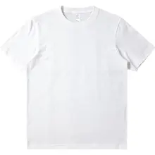 夏用短袖Tシャツ【黒白・ゆったりしたデザイン・純綿】