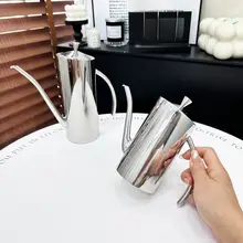 大容量ステンレス製油差し【漏れ防止・キッチン用】