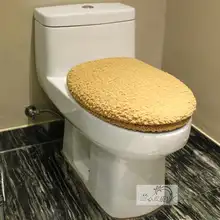 極厚のファーロングトイレカバー【円形・四季対応】