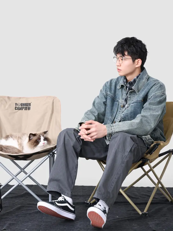 ヴィンテージ風ウォッシュデニムジャケット【メンズ・秋用・ゆったりシルエット・ワークスタイル】