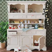 ミニ田園風ダイニングサイドキャビネット【模型家具・キッチン用】