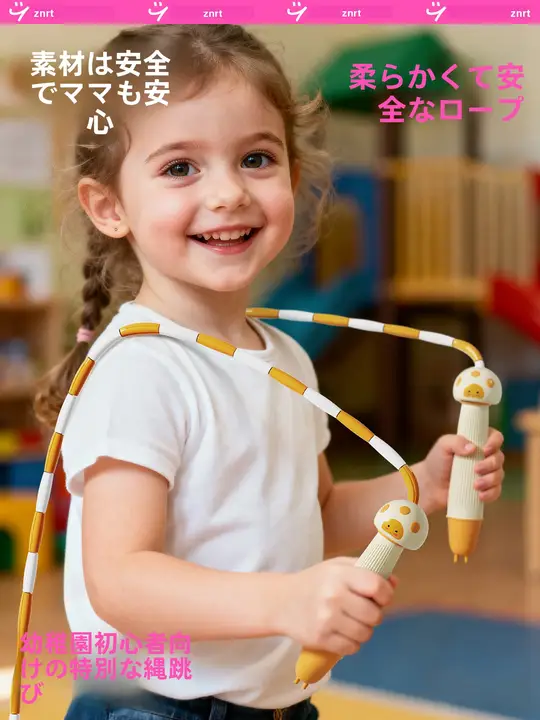 子供用バンブージャンプロープ【初学者向け・園児・小学生用】