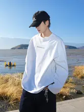 高級感あるコットン長袖Tシャツ【春秋用・青少年向け・インナー対応】