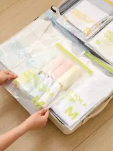 ポケット付き旅行用衣類収納袋【防水・下着・衣類・靴用仕分けバッグ】