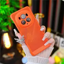 超清レンズフィルム＆薄型放熱対策のスマートフォンケース【マジック6用・指紋防止・男女兼用・夏向け】（セットアップ対応）