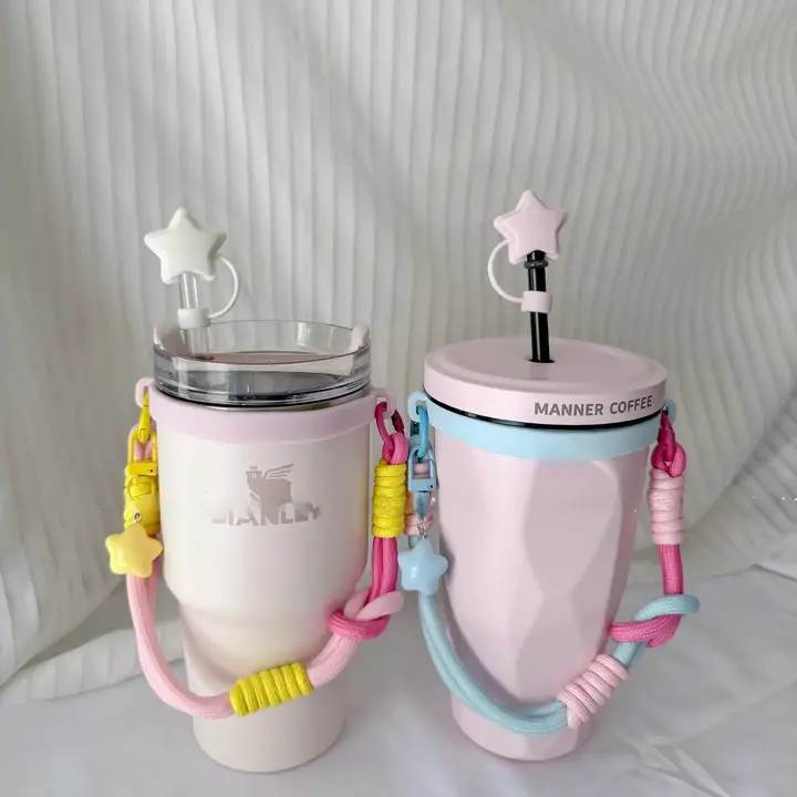 スタンリー水筒用ハンドストラップ【装飾アクセサリー・コーヒーカップ用】